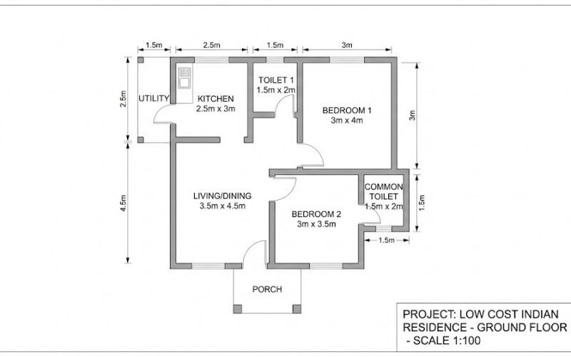 Low Budget House Planning Ideas in India